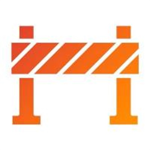 Road Closure Icon
